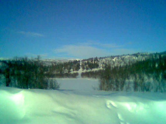 Riksgränsen Röyrvik-Stora Blåsjön